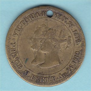 1840 Wedding Commemorative Medal