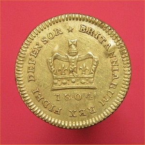 1804 Third Guinea, George III, aEF Reverse