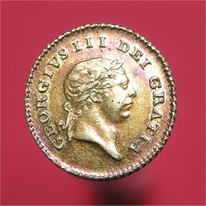 1810 Third Guinea, George III, VF/gVF