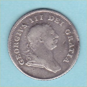 1805 5 pence Bank Token, George III, aF