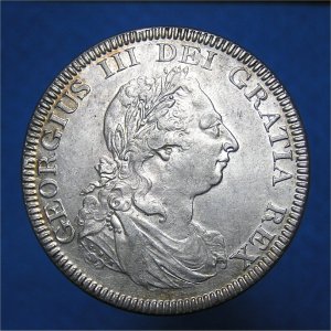 1804 Crown, George III BofE Dollar, aEF