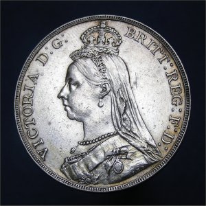 1889 Crown, Victoria, EF 