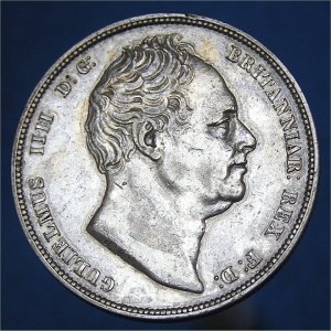 1836 HalfCrown, William IV gVF/aEF
