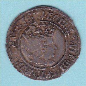Henry VII Groat, S2258 VF+