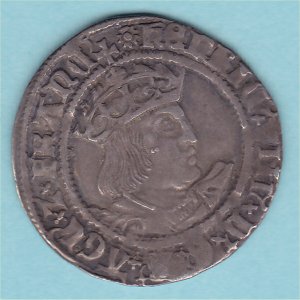 Henry VIII (b) Groat, S2337D VF