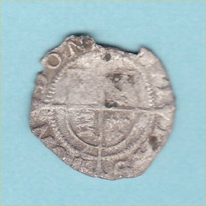 Edward VI Base Penny, S2474 aFine Reverse