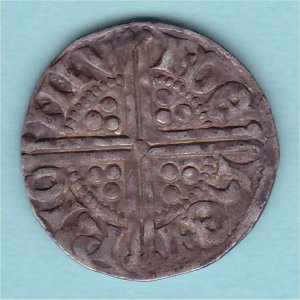 Henry III Penny, Long Cross without sceptre, S1364, VF Reverse
