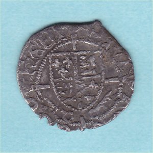 Henry VII Penny, York, S2236 VF Reverse