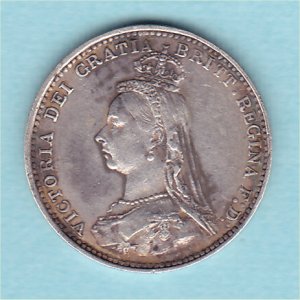 1887 Currency Threepence, Victoria, �3