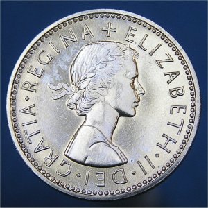 1970 Shilling, English Proof, Elizabeth II, Unc